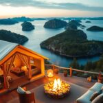 Glamping und außergewöhnliche Unterkünfte in den Schären