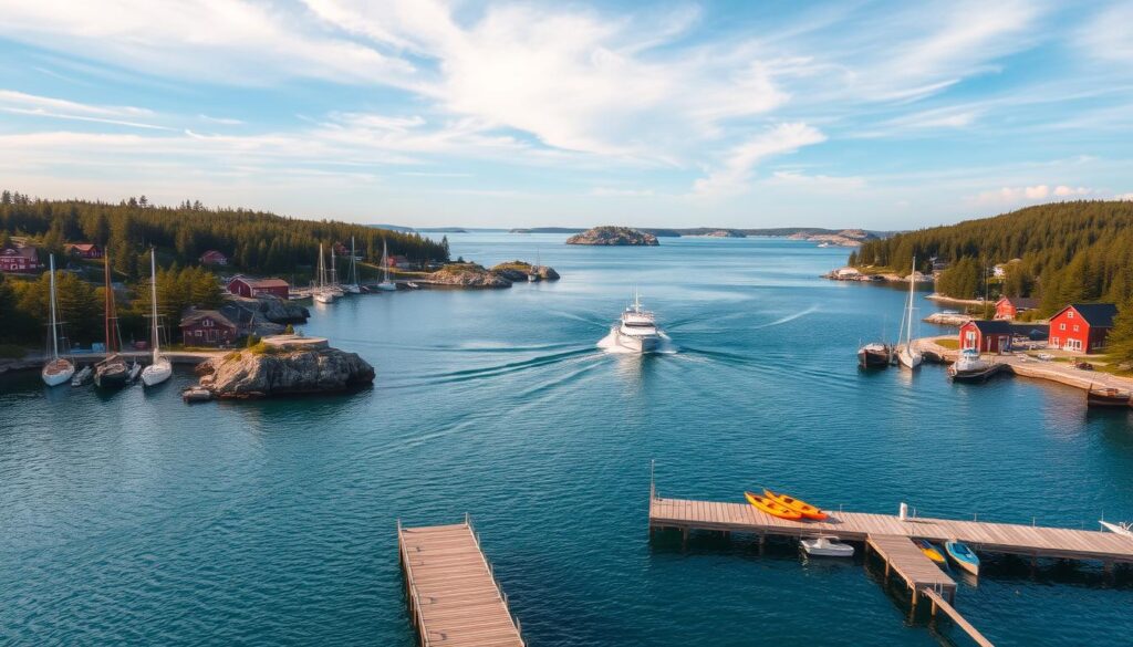 Nachhaltig reisen in schwedischen Schären