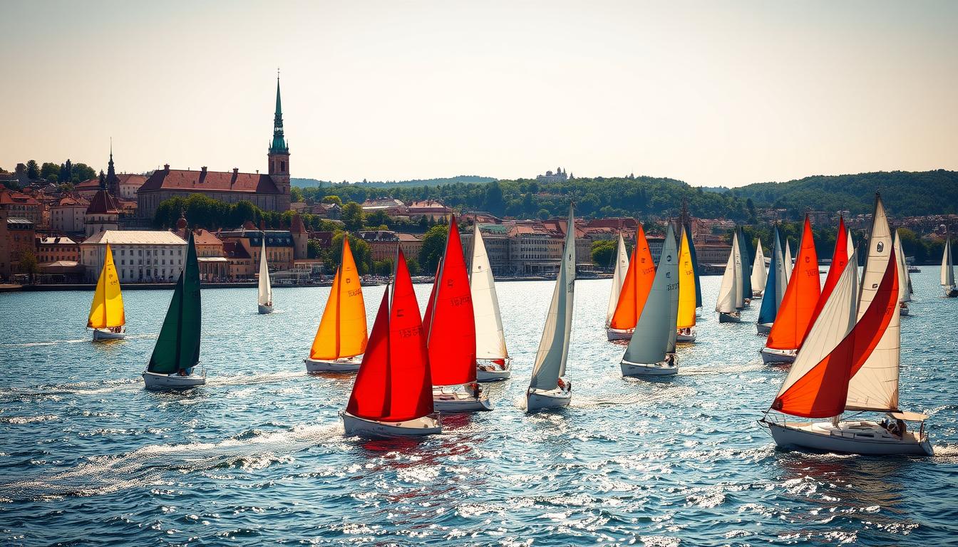 Segelregatten und Wassersport-Events in Stockholm