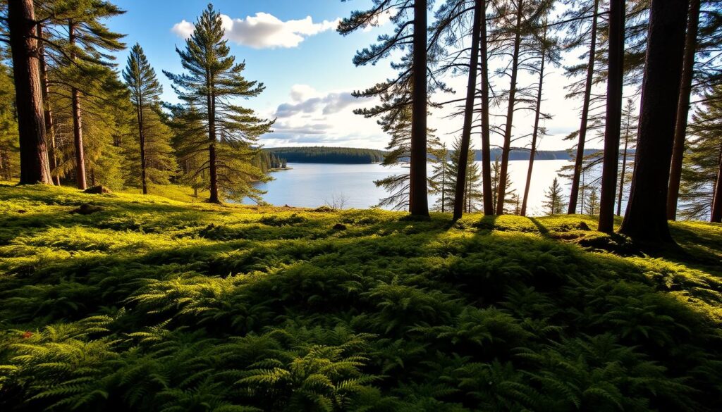 Unberührte Natur auf Värmdö